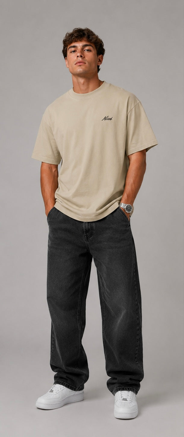 NIVÓ®Signature T-Shirt / BEIGE