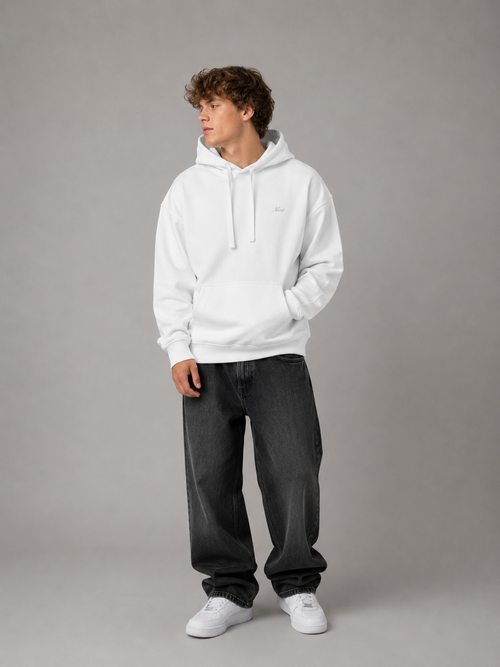 NIVÓ®Signature Hoodie / WHITE