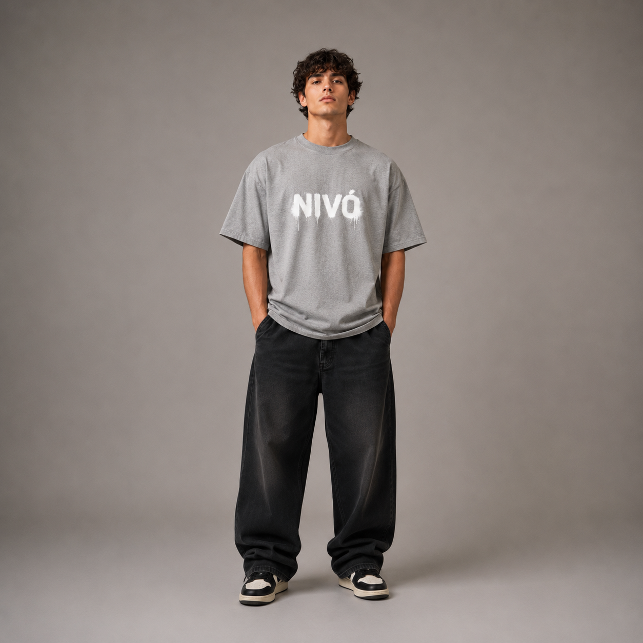 NIVÓ® GRAFF T-Shirt / GREY