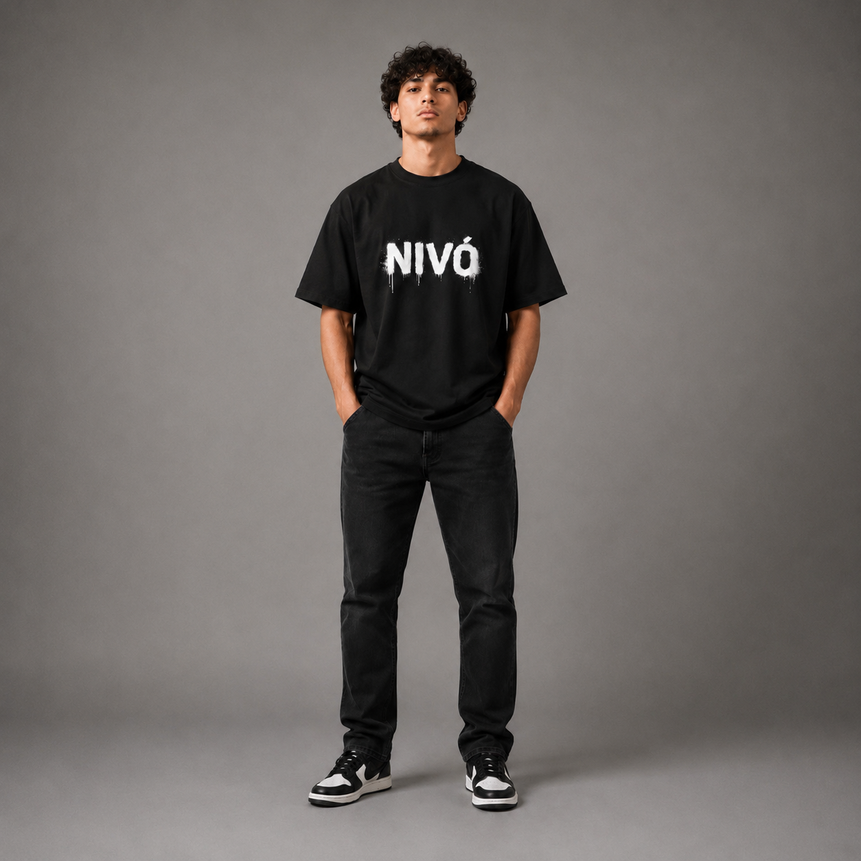 NIVÓ® GRAFF T-Shirt / BLACK