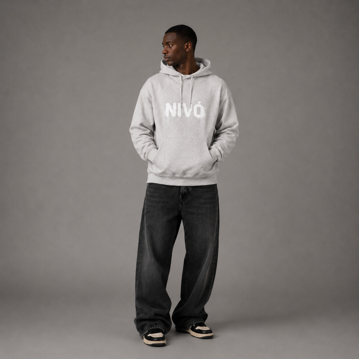 NIVÓ® GRAFF Hoodie / GREY