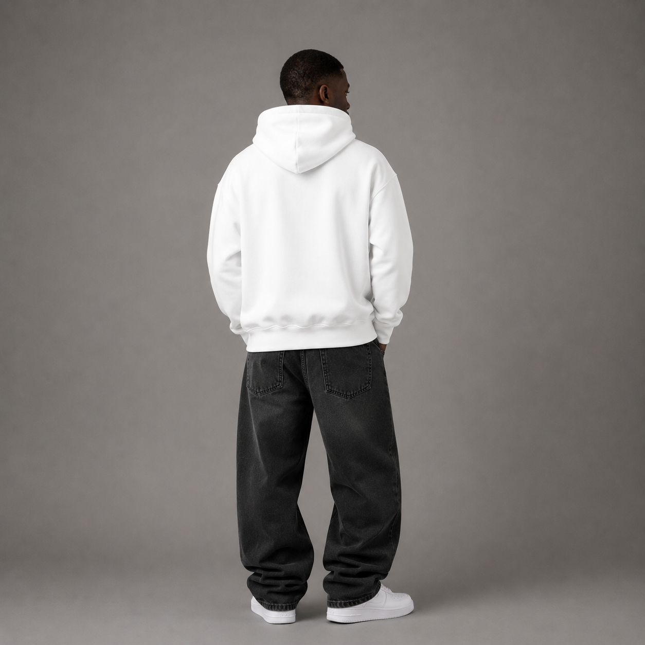 NIVÓ® GRAFF Hoodie / WHITE