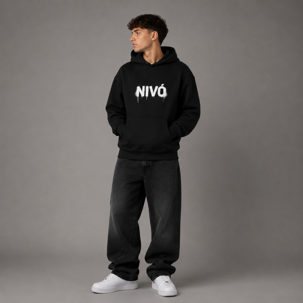 NIVÓ® GRAFF Hoodie / BLACK