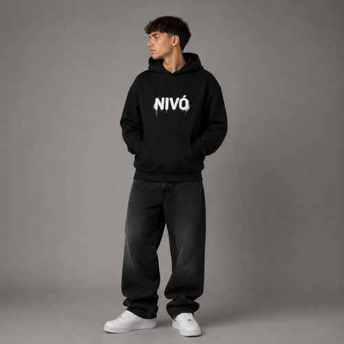 NIVÓ® GRAFF Hoodie / BLACK
