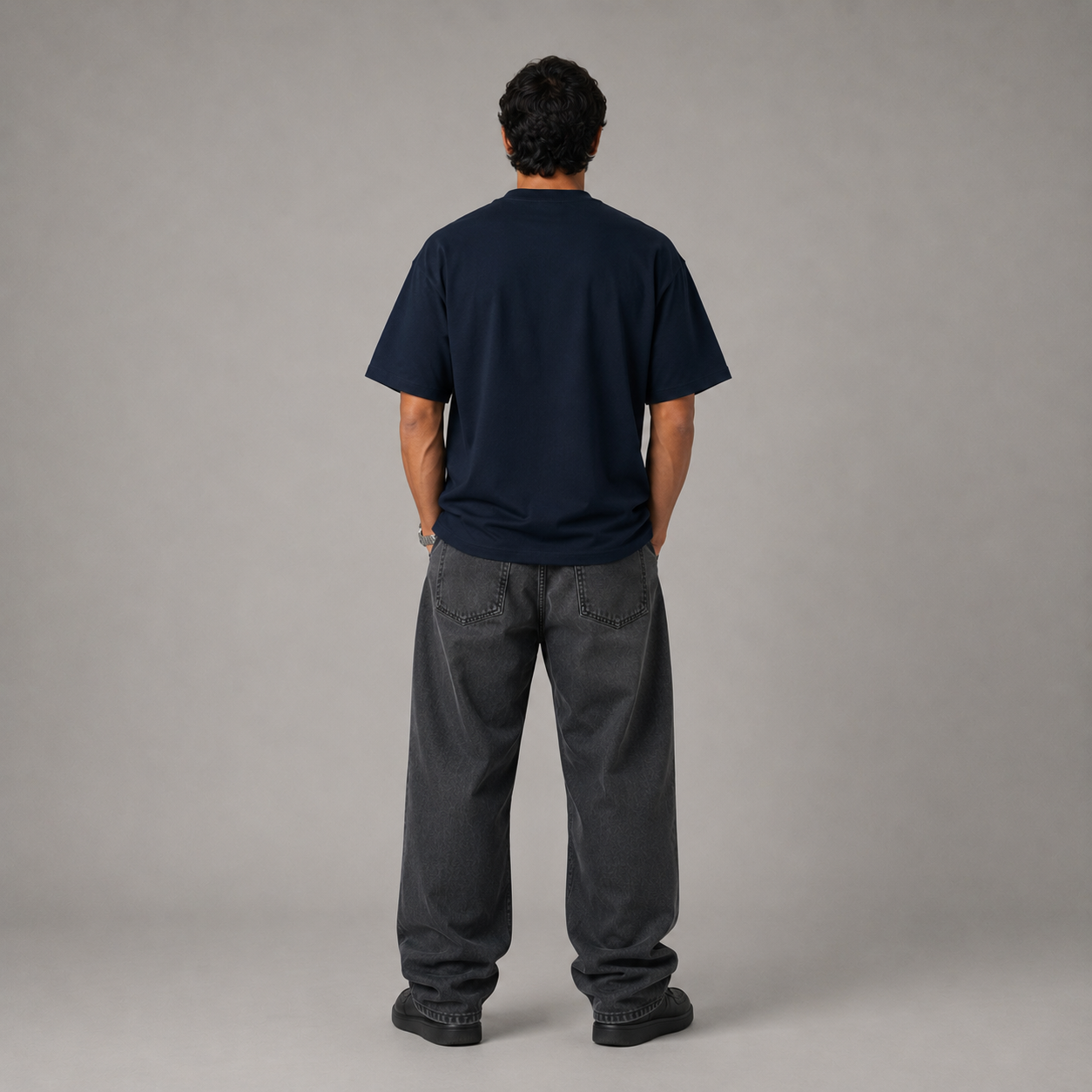 NIVÓ®Signature T-Shirt / NAVY BLUE
