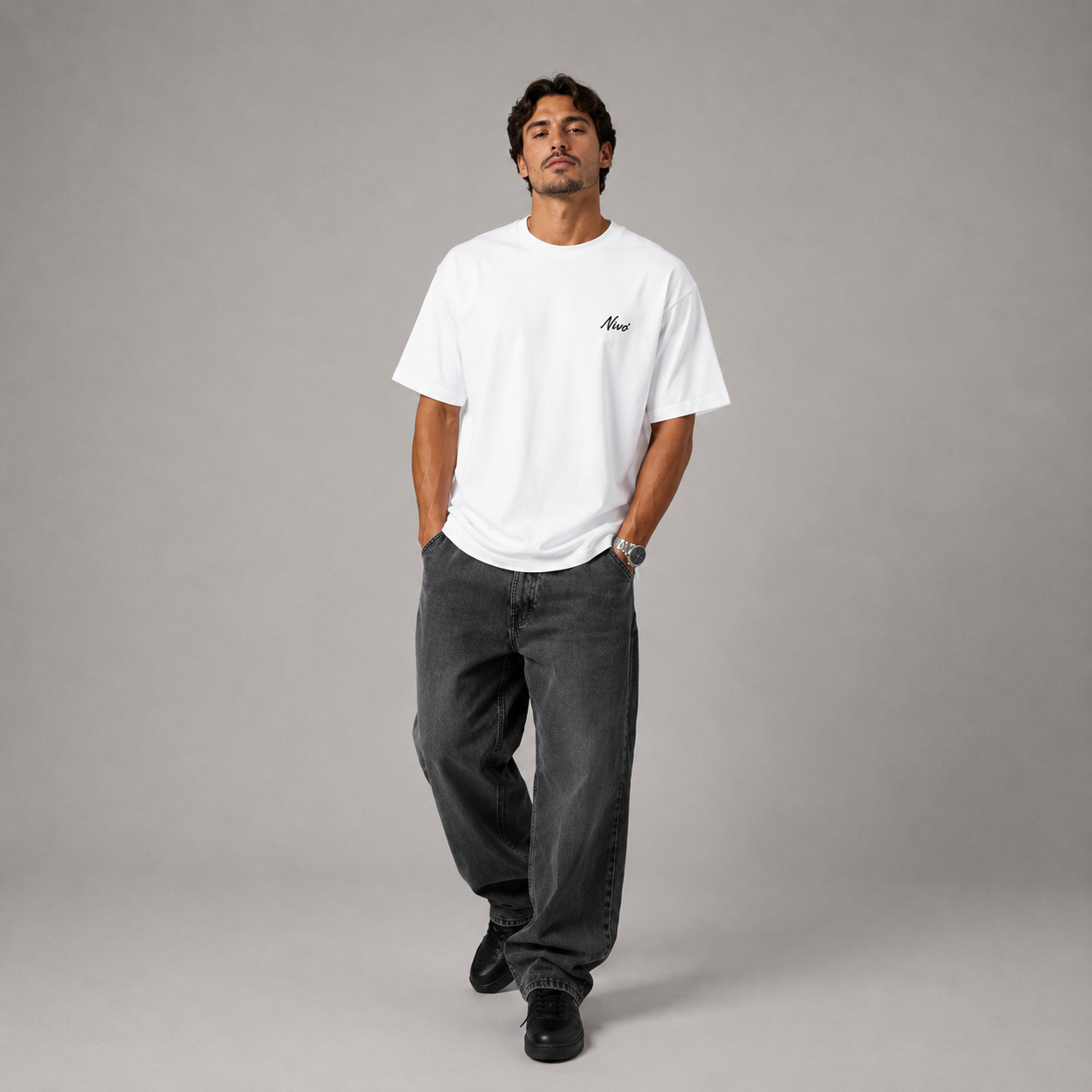NIVÓ®Signature T-Shirt / WHITE