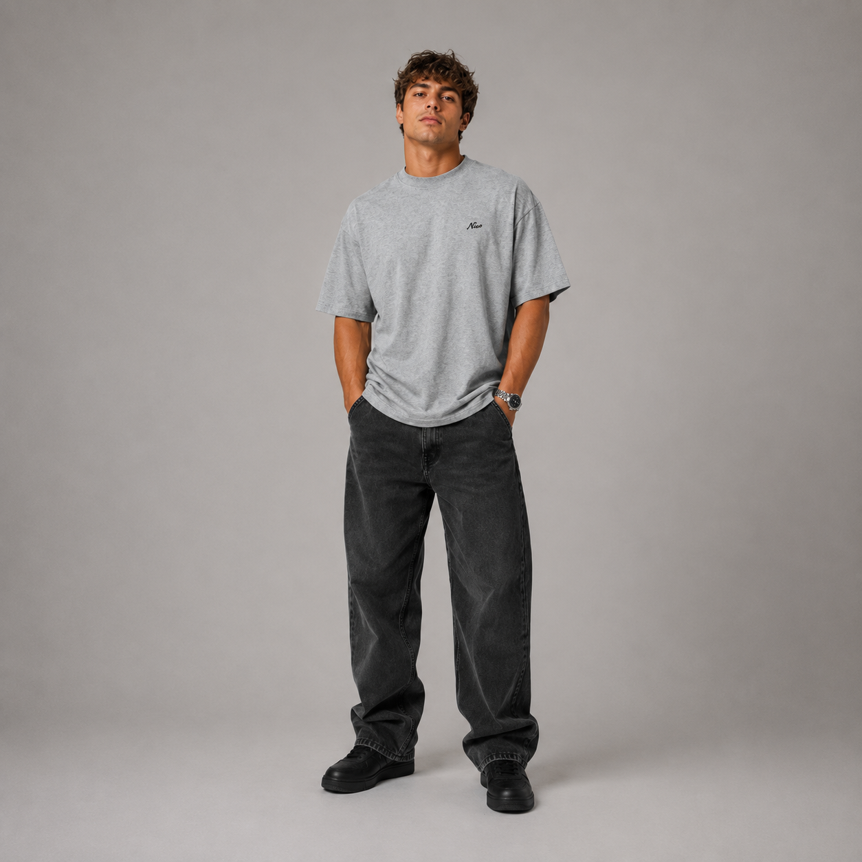 NIVÓ®Signature T-Shirt / GREY