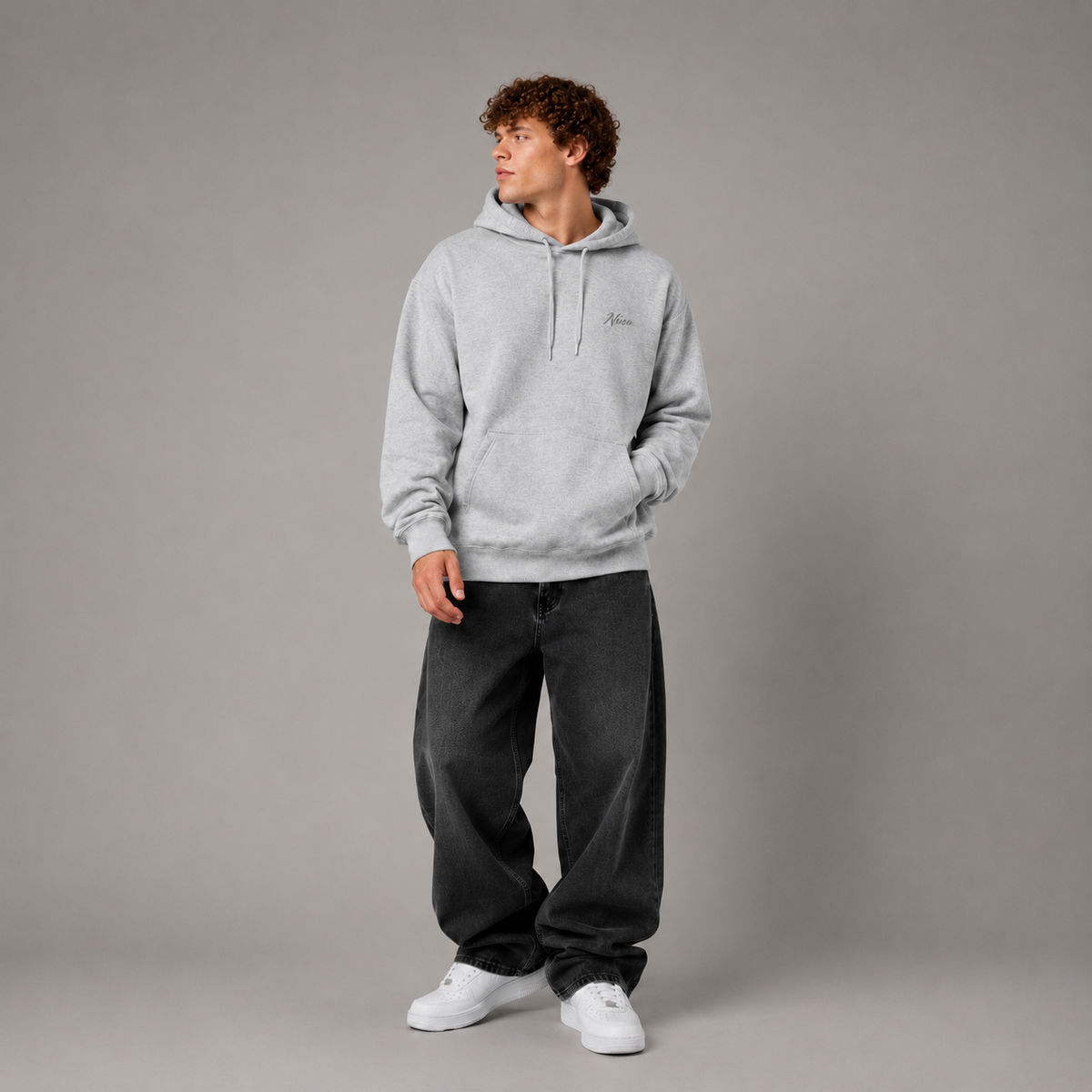 NIVÓ®Signature Hoodie / GREY