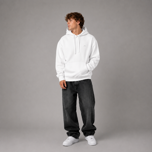 NIVÓ®Signature Hoodie / WHITE