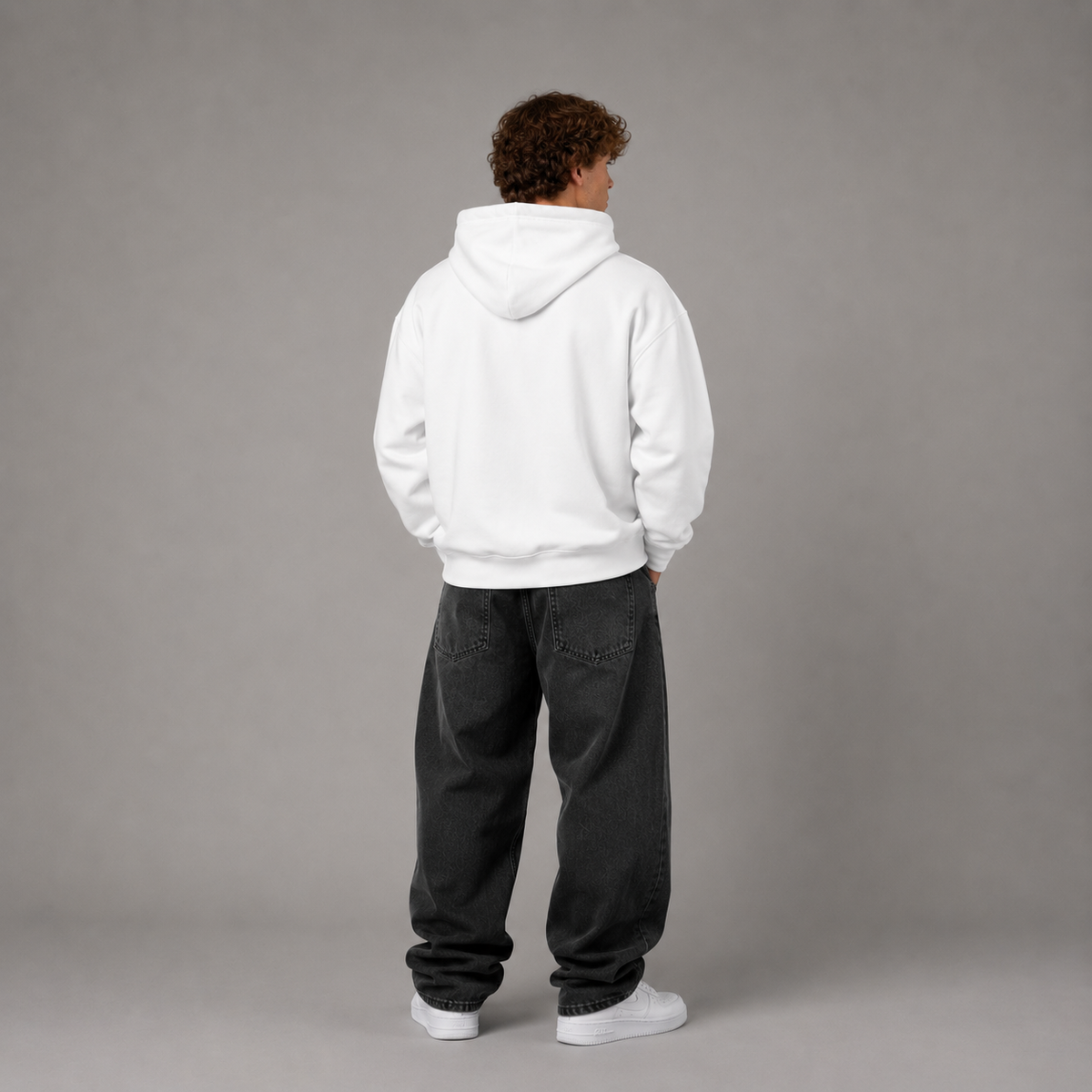 NIVÓ®Signature Hoodie / WHITE