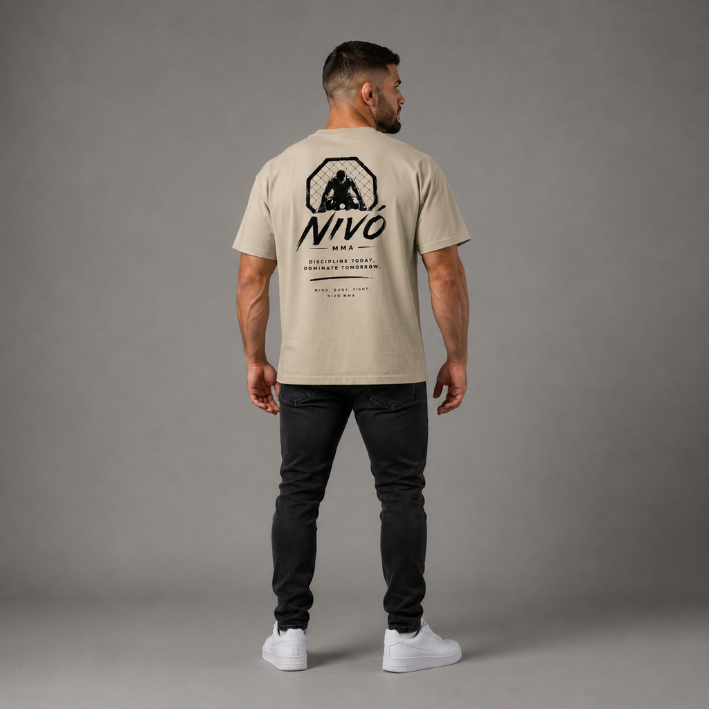 NIVÓ®OCTAGON T-Shirt / BEIGE