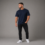 NIVÓ®OCTAGON T-Shirt / NAVY