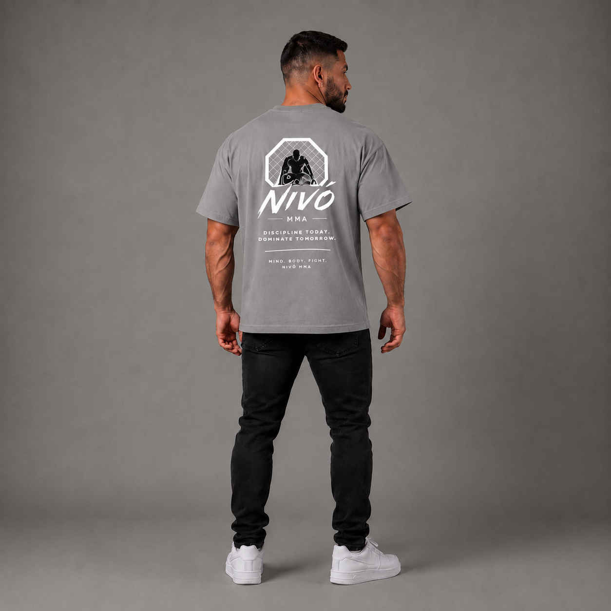 NIVÓ®OCTAGON T-Shirt / GREY